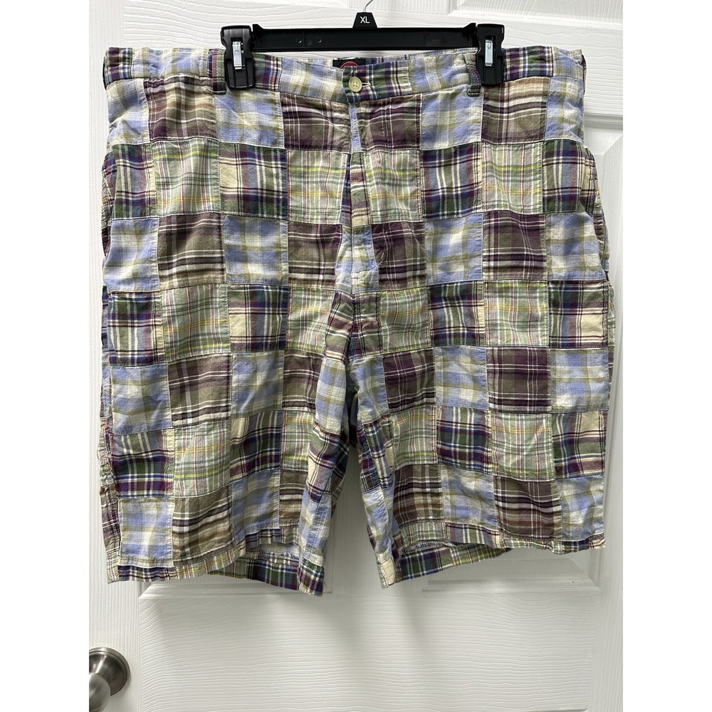 Mens Nick Danger Patchwork Shorts Quilt Look‎ Size 42